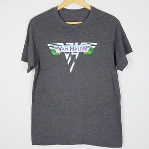 Van Halen Graphic Band Tee Gray